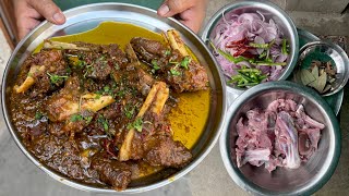 राजस्थान के हाड़ौती रीजन में इस तरह बनाया जाता है बकरें का स्टू | MUTTON STEW IN KOTA | STREET FOOD