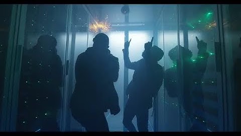 Male Hackers In Server Room Stock Video