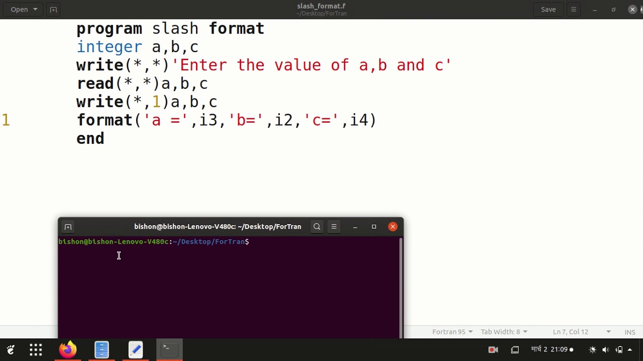 [ForTran 8] Slash format - YouTube