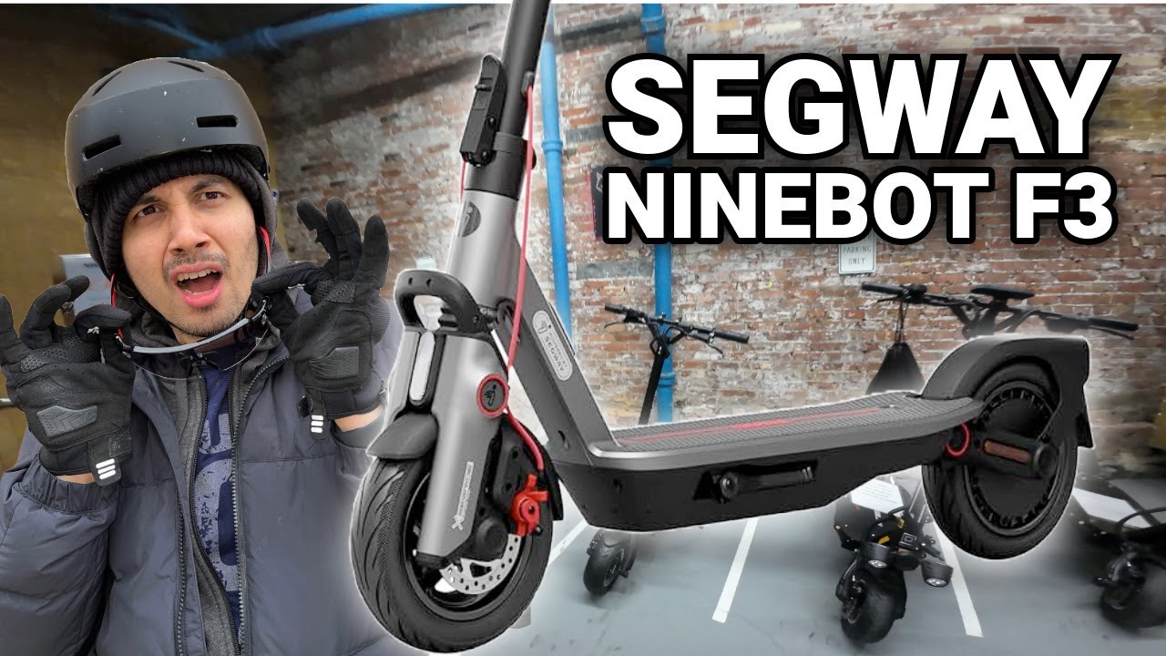 Electric Scooter Segway Ninebot F3 - Shocking Fast in NYC Streets