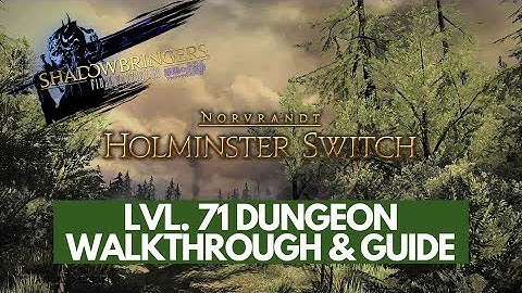 FFXIV SHADOWBRINGERS: HOLMINSTER SWITCH DUNGEON WALKTHROUGH AND GUIDE!