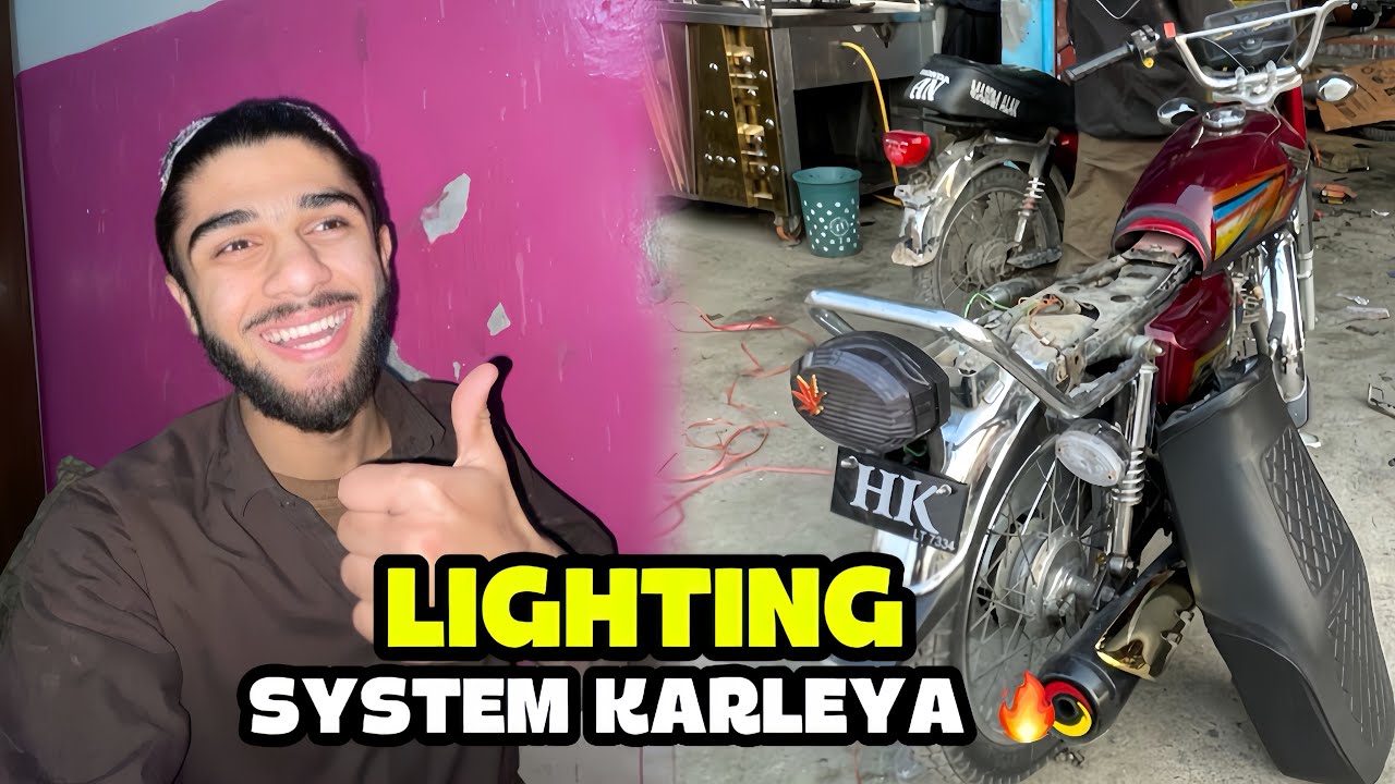 Motorcycle Par Lighting System Karleya ❤️ Danger lights 😱🔥