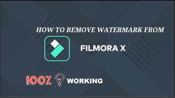 How To Download And Remove Watermark from Filmora X (2021) || 100% Working