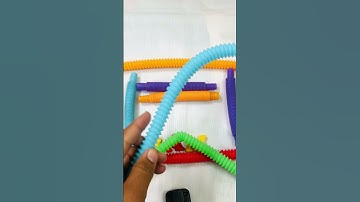 Robot Creating ASMR Crunchy POPs-DIY #satisfyingvideos #relaxing #creative #oddasmr #poptubesounds