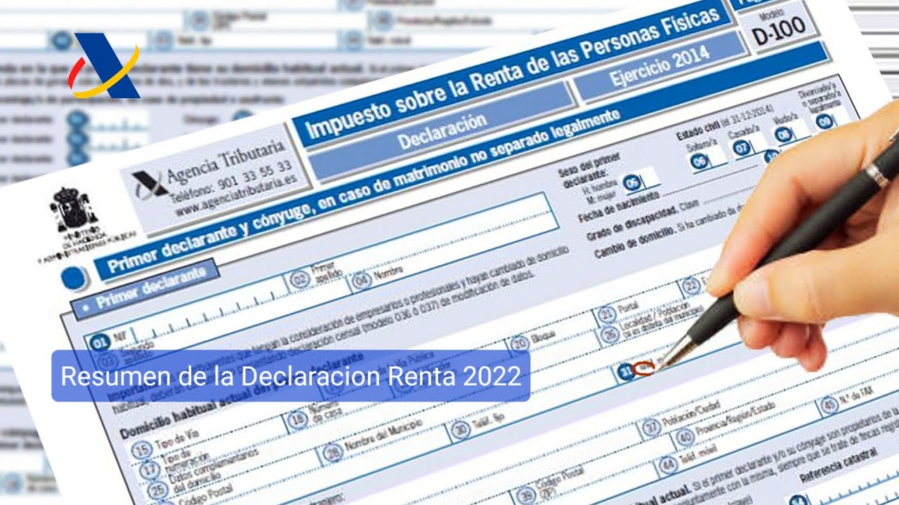 Resumen de la Declaracion Renta 2022 - YouTube