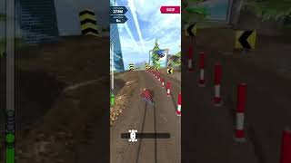 Downhill race game