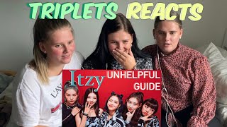 ‘An unhelpful guide to itzy’ REACTION!!! - Triplets REACTS