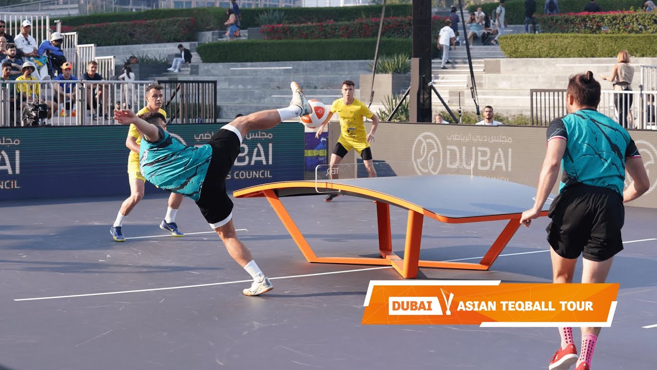 Asian Teqball Tour Dubai Men's Doubles, Bronze match Highlights