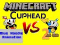 Cuphead vs Mugman | Minecraft Animation  (Part 2)