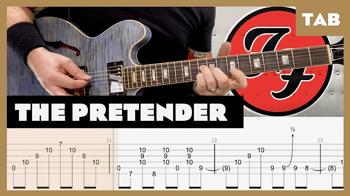 The Pretender Guitar version - Guitar performance video thumbnail