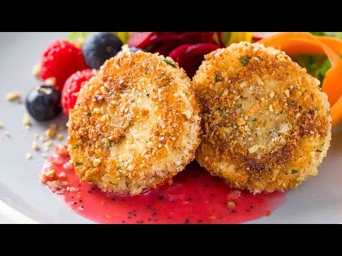 Fried Goat Cheese Salad