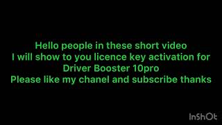Driver Booster 10 pro licence key activation #fyp #software #driverslicense #driverbooster #laptop screenshot 4