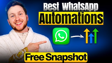 Best Whatsapp Automations on GoHighlevel FREE SNAPSHOT