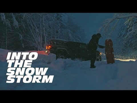 Into The Snow Storm | Jeep Gladiator & Toyota 4Runner Off-Road Snow Wheeling Adventure