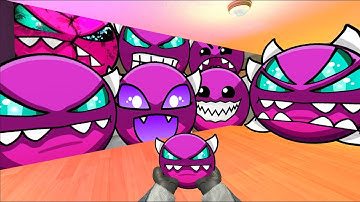 Saving RoseDemonFace From Geometry Dash Emoji "ENEMY REMAINING" And Lobotomy Dash Nextbot Gmod