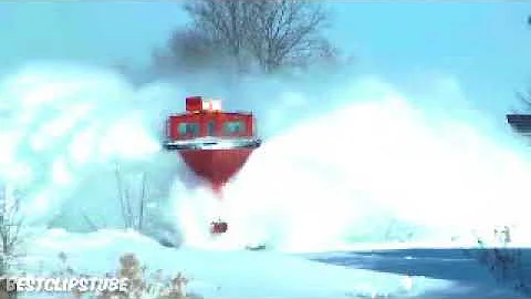 AMAZING Powerful Trains Snow Plow Compilation 2017