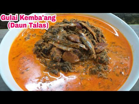 Resep Gulai Kemba'ang / Daun Talas | Masakan Khas Bengkulu Selatan