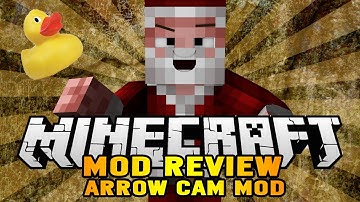 Minecraft: ARROW CAM MOD - Mod Review /w Nate