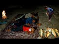 🏕Nomadic Life: Night Adventure with Iranian Nomads 🌌 | Fishing 🎣 in the Raging Rivers 🌊