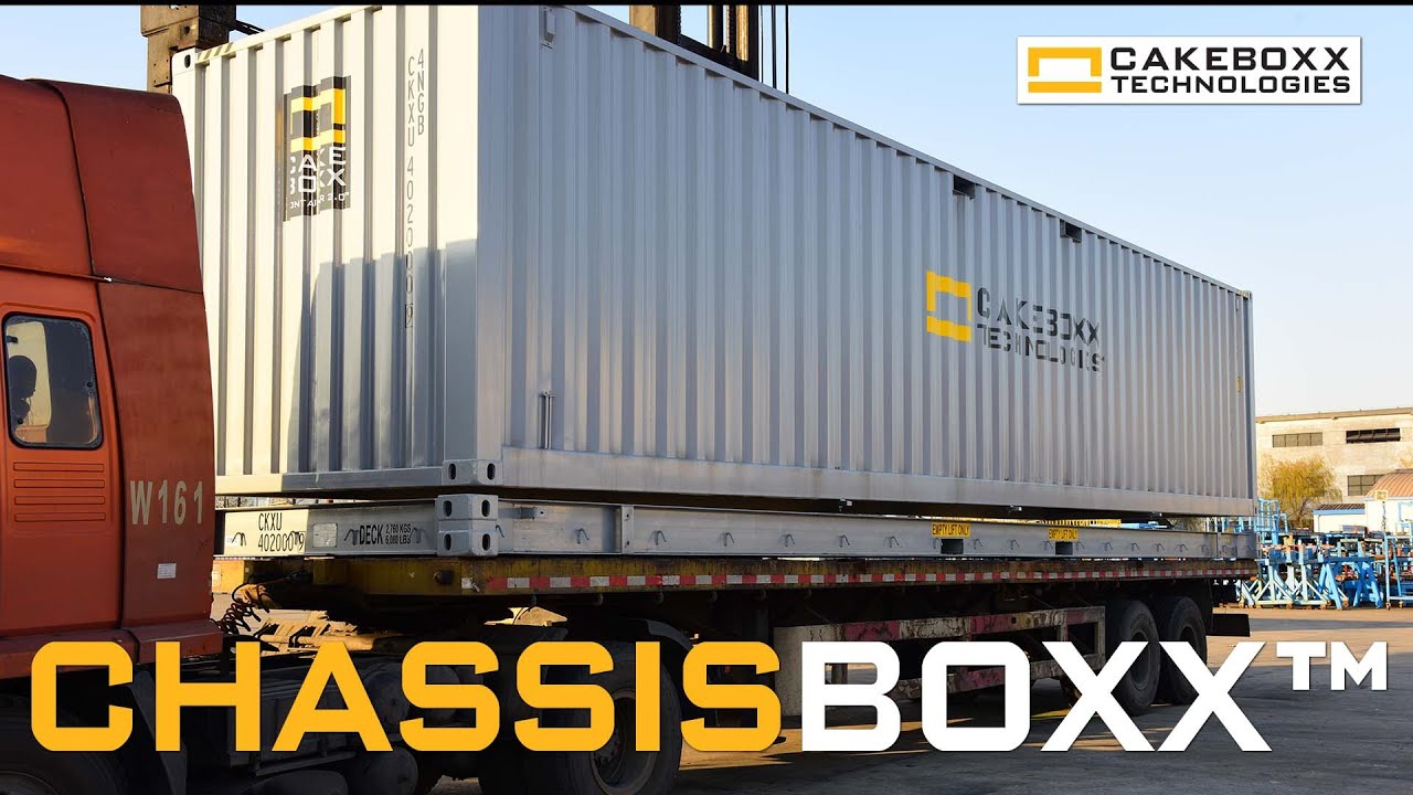 ChassisBoxx: The Flatbed CakeBoxx Container - YouTube
