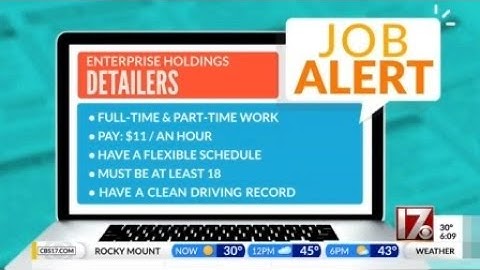 CBS 17 Job Alert - Enterprise Holdings is hiring multiple positions