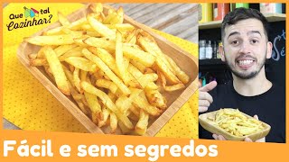 BATATA FRITA perfeita na Airfryer | Receitas na airfryer