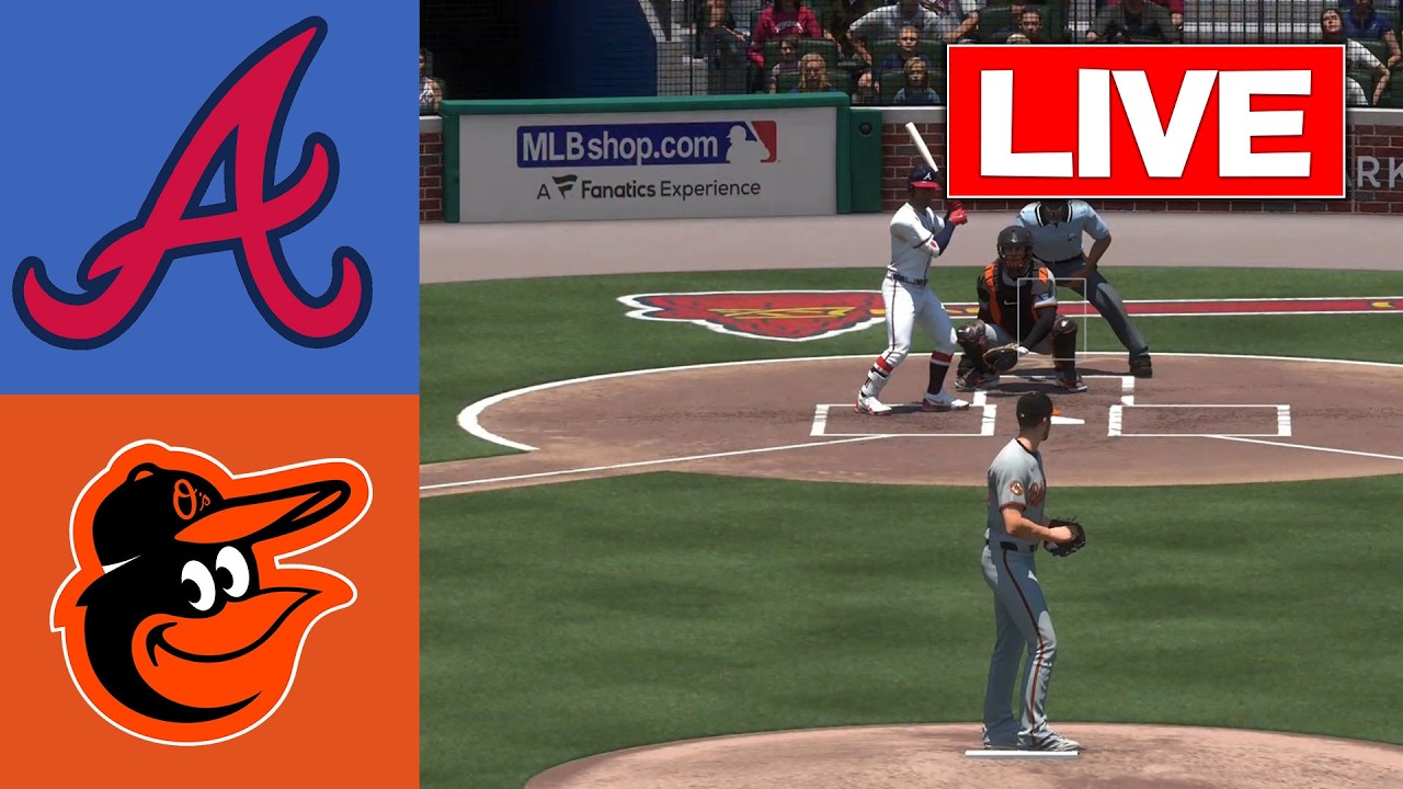🔴LIVE 🔴Atlanta Braves vs Baltimore Orioles  / 07/03/26 Spring training /MLB THE SHOW 26