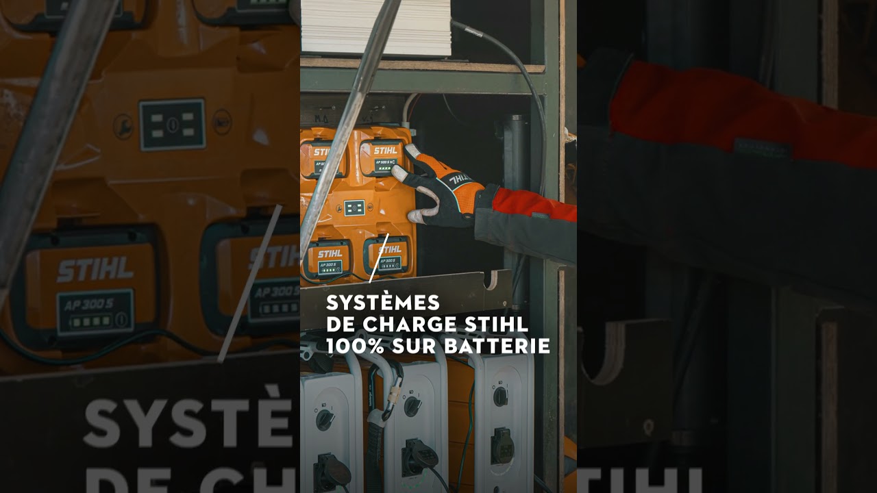 Optimisez l'énergie avec l'AL 301 de STIHL #stihlfrance #batteriestihl