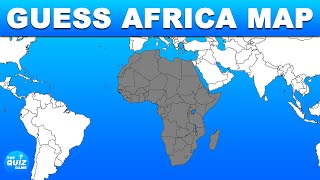 Guess All Countries On Africa Map - Quiz Guess The Country