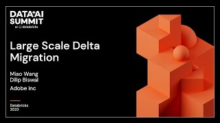 Delta Lake Migration At Scale