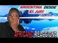 AFRICANO reacciona ARGENTINA desde el AIRE