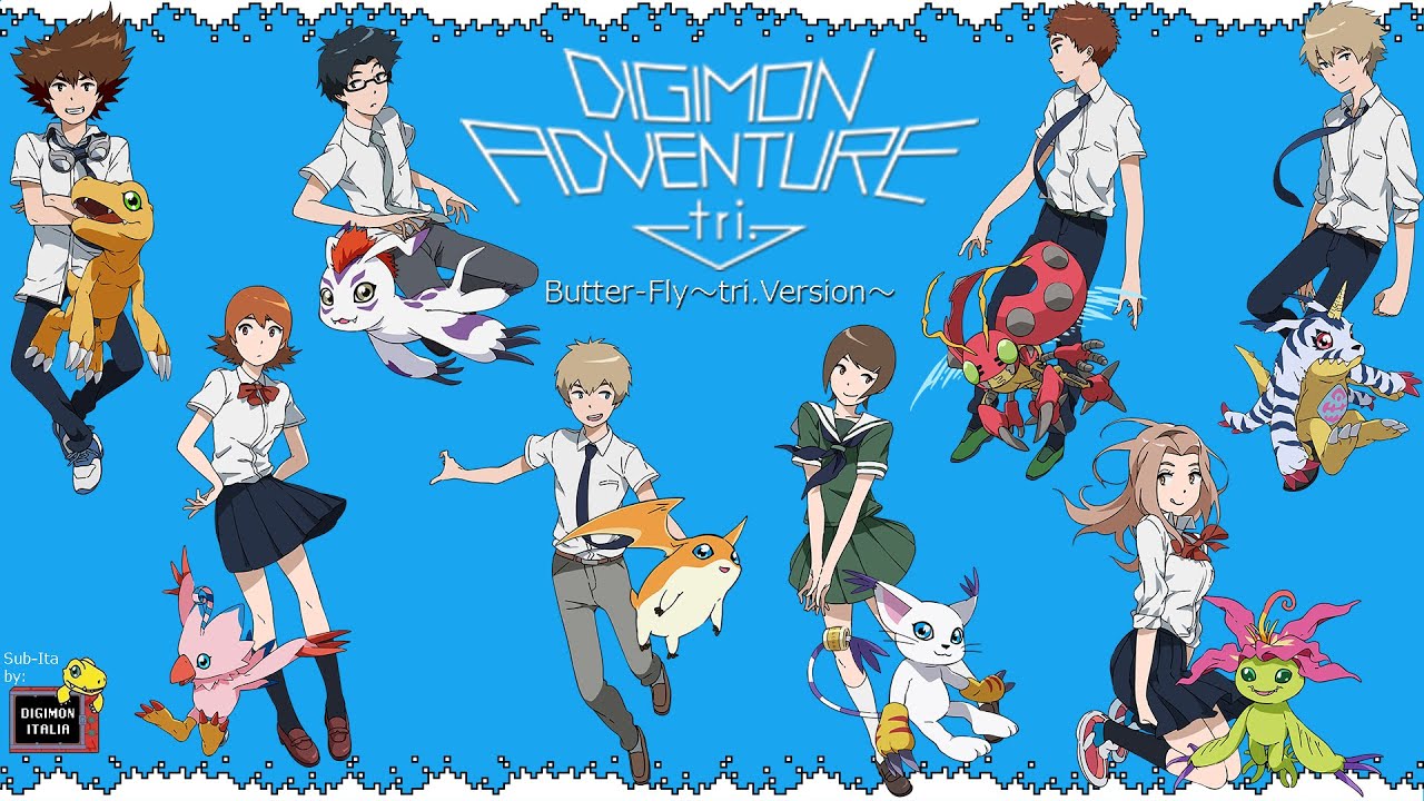 [Digimon Italia Reboot] ButterFly～tri.Version～ (Karaoke SubIta) YouTube