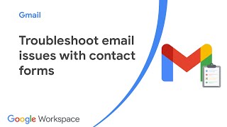 Troubleshoot email issues with contact forms