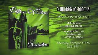 CHILDREN OF BODOM - Towards Dead End - 100% Tempo (216 BPM) Backing Track