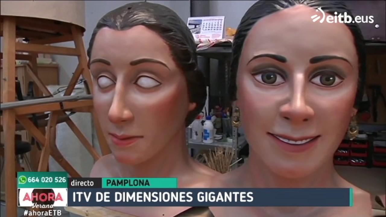 Los cabezudos y gigantes de Donostia pasan ''la ITV''