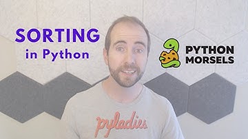 Sorting iterables with Python