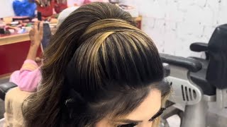 Ponytail |easy hairstyle| |high tail|  #hairstyle #ponytail #easyhairstyle