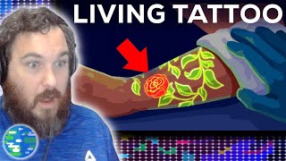Tattoo's are ALIVE?! Your Tattoo is INSIDE Your Immune System. Literally - Kurzgesagt [Reaction]