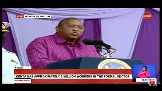 PRESIDENT UHURU KENYATTA ATTACKED  DP WILLIAM RUTO DURING LABOUR DAY CELEBRATIONS
