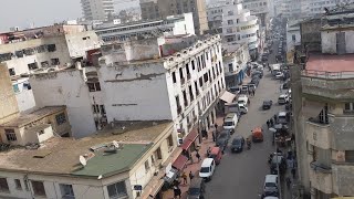 Une vue du ciel de Darb Omar, le centre commercial de tout le Maroc