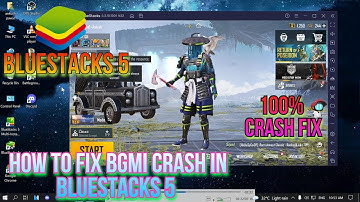 BGMI EMULATOR BLUESTACKS 5 CRASH FIX AFTER 1.6 NEW UPDATE | BATTLEGROUNDS MOBILE INDIA
