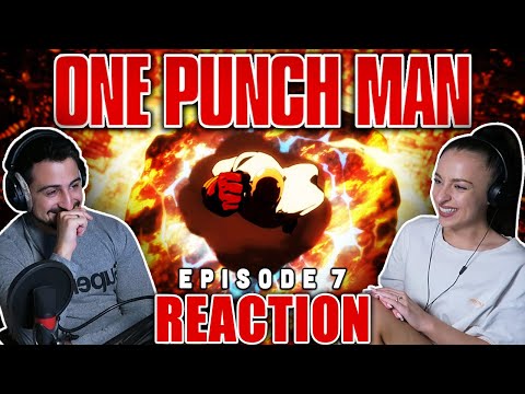 THE BEST EPISODE! ☄️ One Punch Man Episode 7 REACTION! | 1x7 "The Ultimate Disciple"