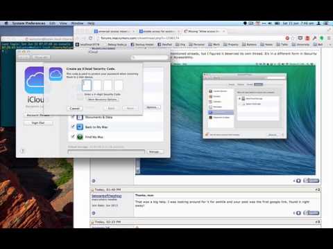 icloud security code