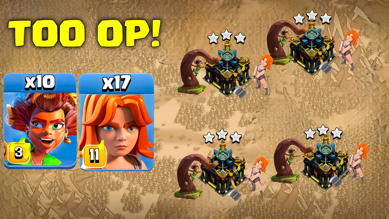 ROOT RIDER VALKYRIE INVISIBILITY TRICK | Clash of Clans - YouTube
