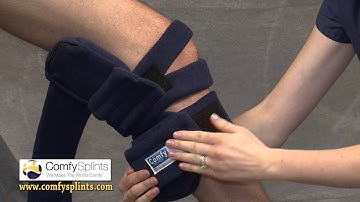 Comfy Splints Knee Orthoses (K101) Instructional Video