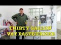 Thirty Gallon Vat Pasteurizer for our Dairy Farm: Installing and Testing
