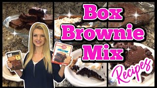 Creative BOX BROWNIE Recipes | TASTY Recipes using Box Brownie Mix