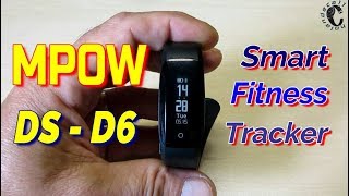 MPOW DS - D6 Smart Fitness Tracker,IP67 Waterproof,Phone Connection