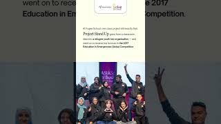 A School Project Grew Into a Refugee Youth-Led Organisation — And Won Top Honours Globally