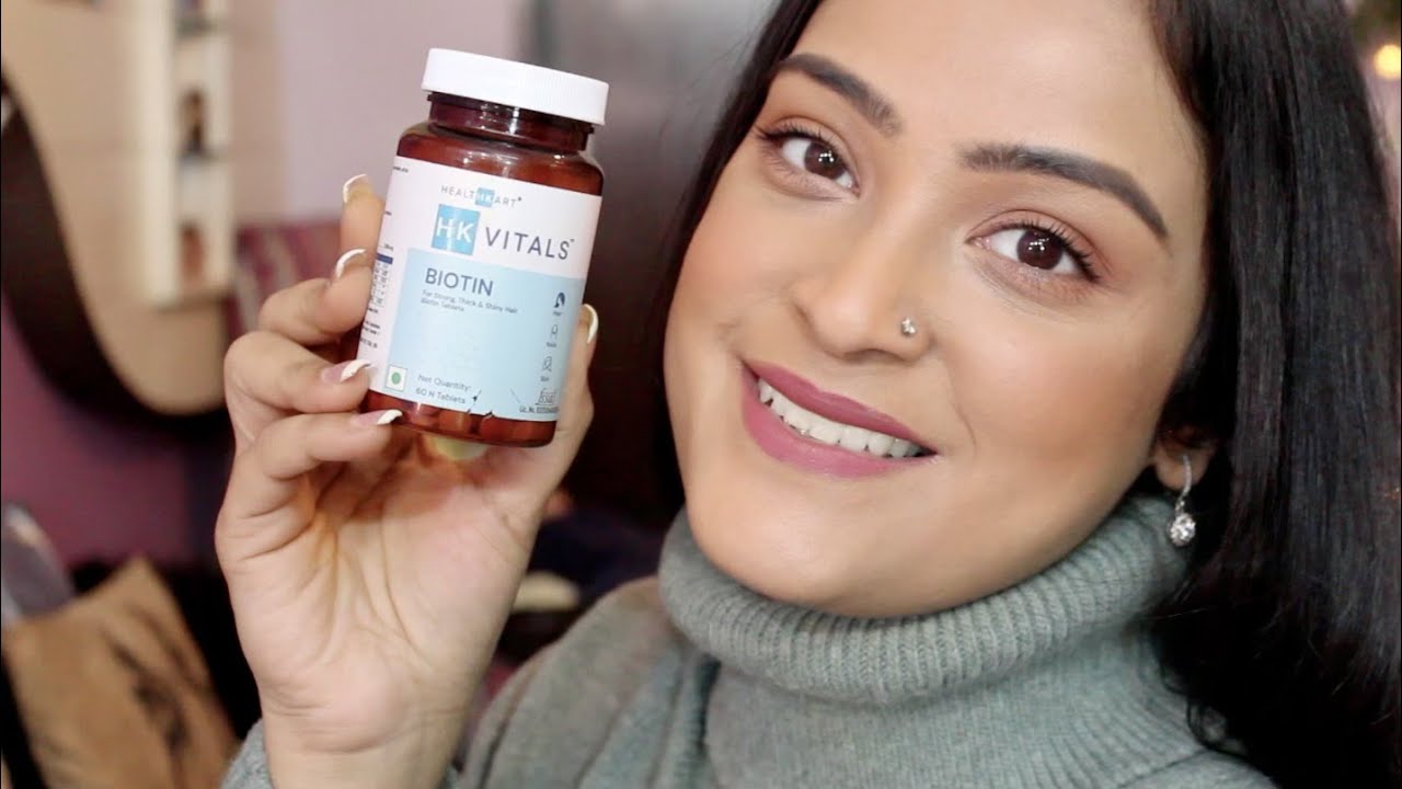Biotin By HK Vitals For Faster Hair Growth | My Experience - YouTube